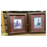 Pair of Ben Richmond nautical ladies prints