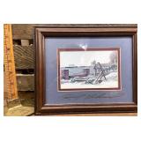 Framed Ben Richmond print