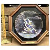Ben Richmond Christmas Eve framed plate