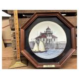 Ben Richmond spring passage framed plate