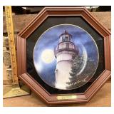 Framed Ben Richmond Moonshadows collector plates