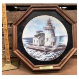 Framed Ben Richmond northern lights collectors