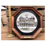 Framed Ben Richmond Kelly Island mansion