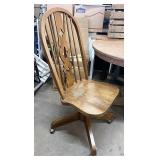 Oak office chair