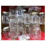 Quart and pint canning jars