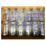 Quart canning jars
