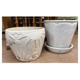 McCoy Jardinere as is and other planter