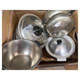 Pots and pans and waffle iron