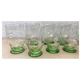 Green glasses