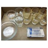 Bethesda Hospital paperweight and glasses
