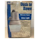 New in box dusk till dawn mercury vapor area