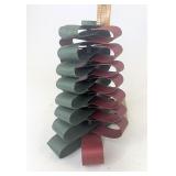 Red and green wood splint tree
