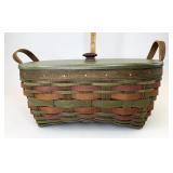 American craft harvesting with lidded Protector