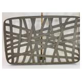 Pewter large random rectangle