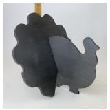 Pewter turkey