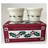 Traditional Holly 2 votive cups