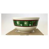 Holiday dessert bowl