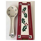 NIB Traditional Holly Spoon rest