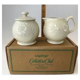 CC ACO NIB cream & sugar set