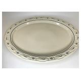 USA green turkey platter-Gently used