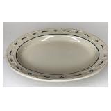 USA Green oval serving