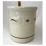 USA green 2 quart crock