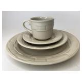 USA Ivory four piece place setting