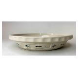 USA green pie plate