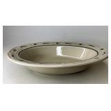 USA green veggie serving bowl