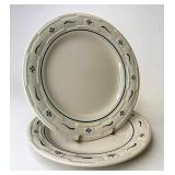 USA Green set of two luncheon plates very gently