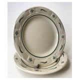 USA Green bread plates very gently used condition