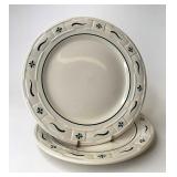 USA Green dinner plates gently used condition-see