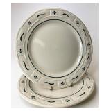 USA green dinner plates-gently used condition