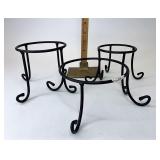 Wrought iron risers