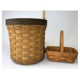 Parsley and a well loved basket with Protector