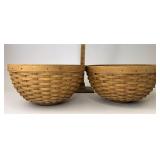Set of two 9 inch bowls