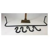 NIB Wrought iron Mug rack