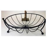 NIB Wrought iron Fruit bowl