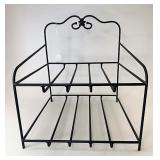 Wrought iron paper tray