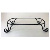 Wrought iron Oval pedestal