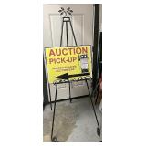 Bronze leaf easel