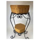 Wrought iron Generations with Basket both have