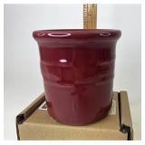 NIB Paprika condiment crock