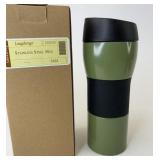 NIB sage stainless steel mug