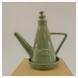 NIB Sage oil bottle and plate