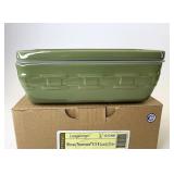 NIB Sage 4 x 8 lidded dish