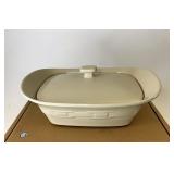 NIB Ivory Small Lidded Casserole