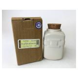 NIB Ivory spice jar