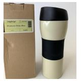 NIB Ivory stainless steel mug