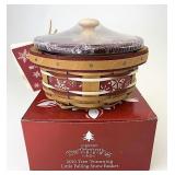Little falling snow with liner Protector lid and